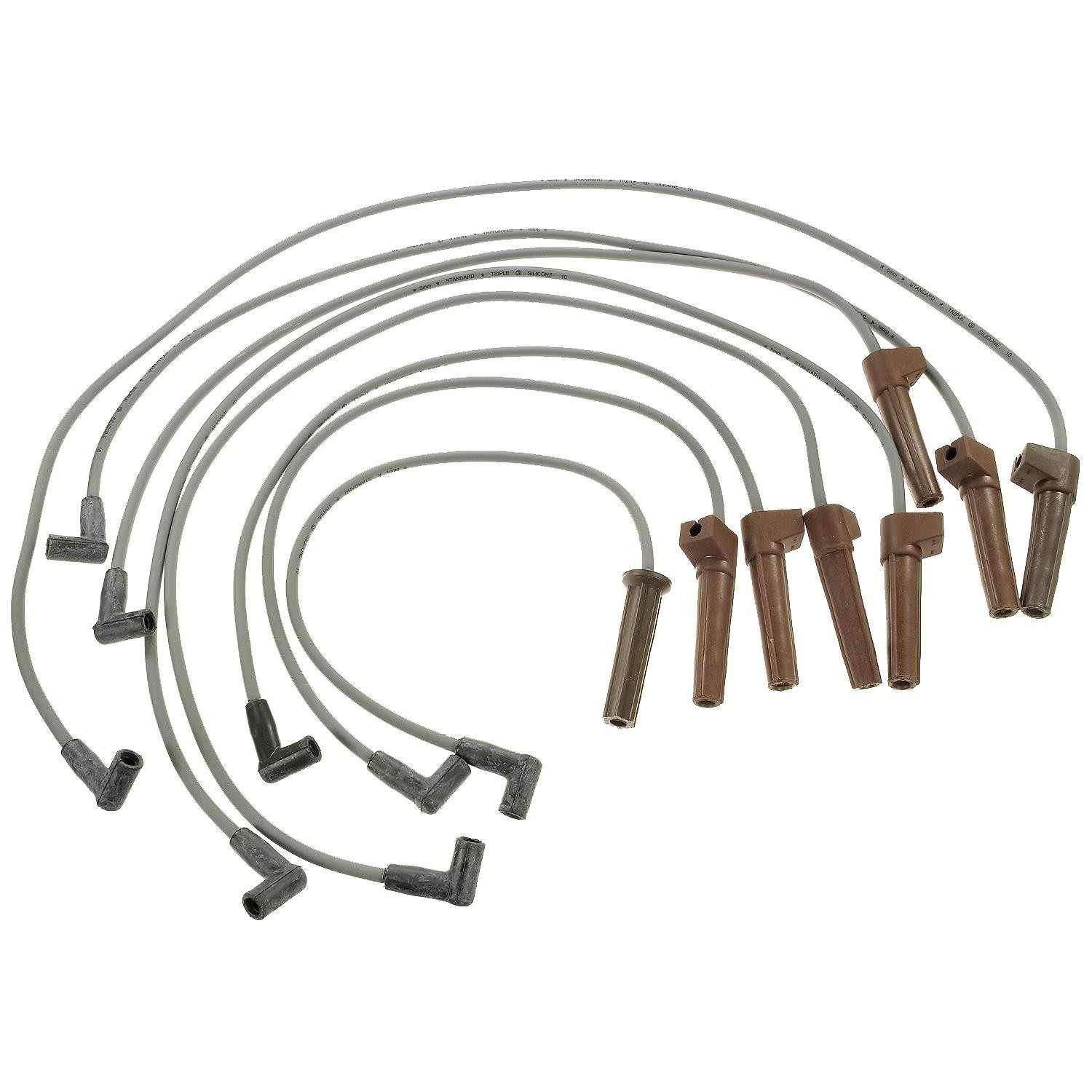 Standard Ignition Spark Plug Wire Set  top view frsport 6883