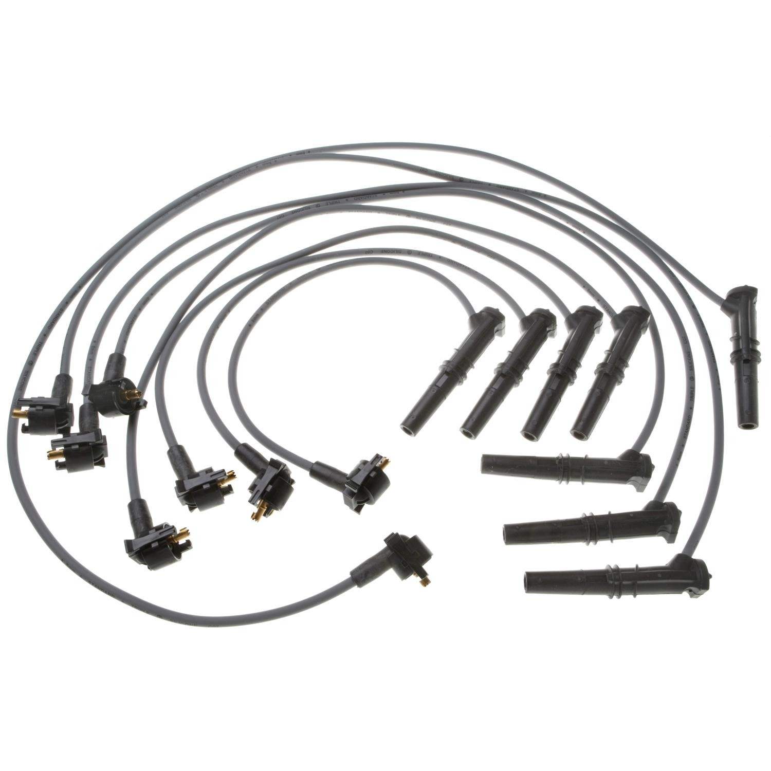 Standard Ignition Spark Plug Wire Set  top view frsport 6924