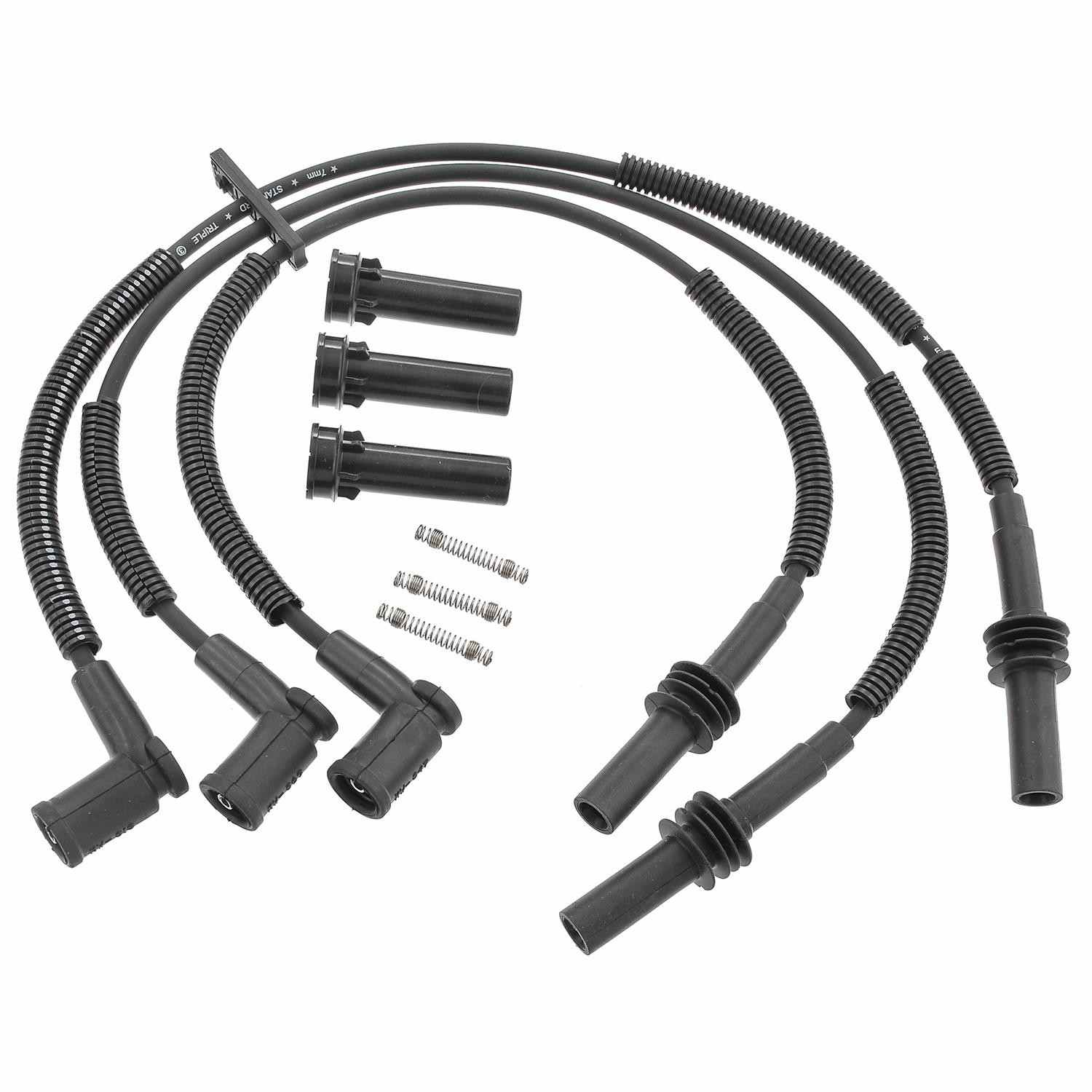 Standard Ignition Spark Plug Wire Set  top view frsport 7738K