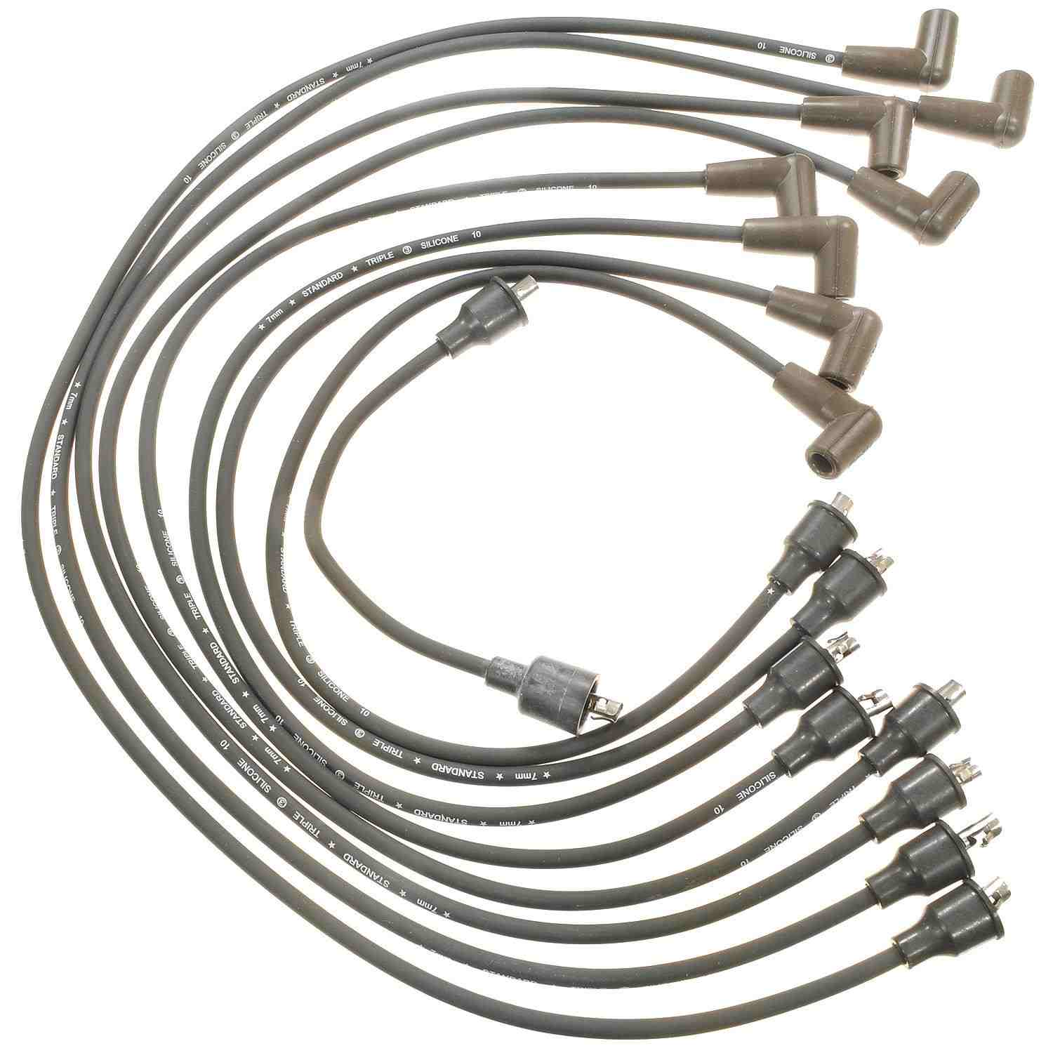 Standard Ignition Spark Plug Wire Set  top view frsport 7842