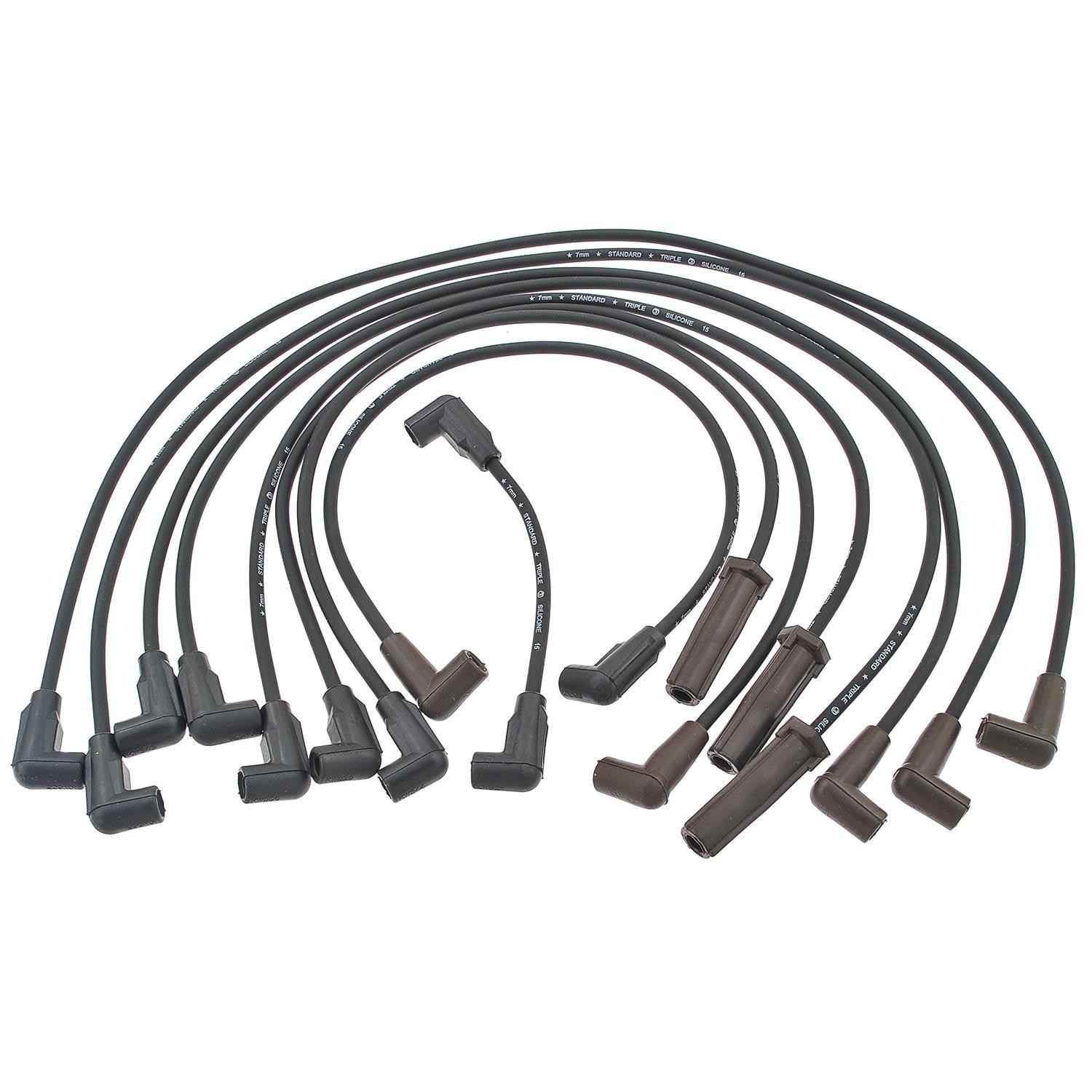 Standard Ignition Spark Plug Wire Set  top view frsport 7850