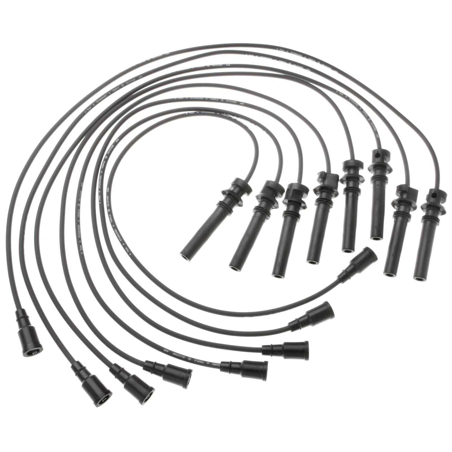 Standard Ignition Spark Plug Wire Set  top view frsport 7886