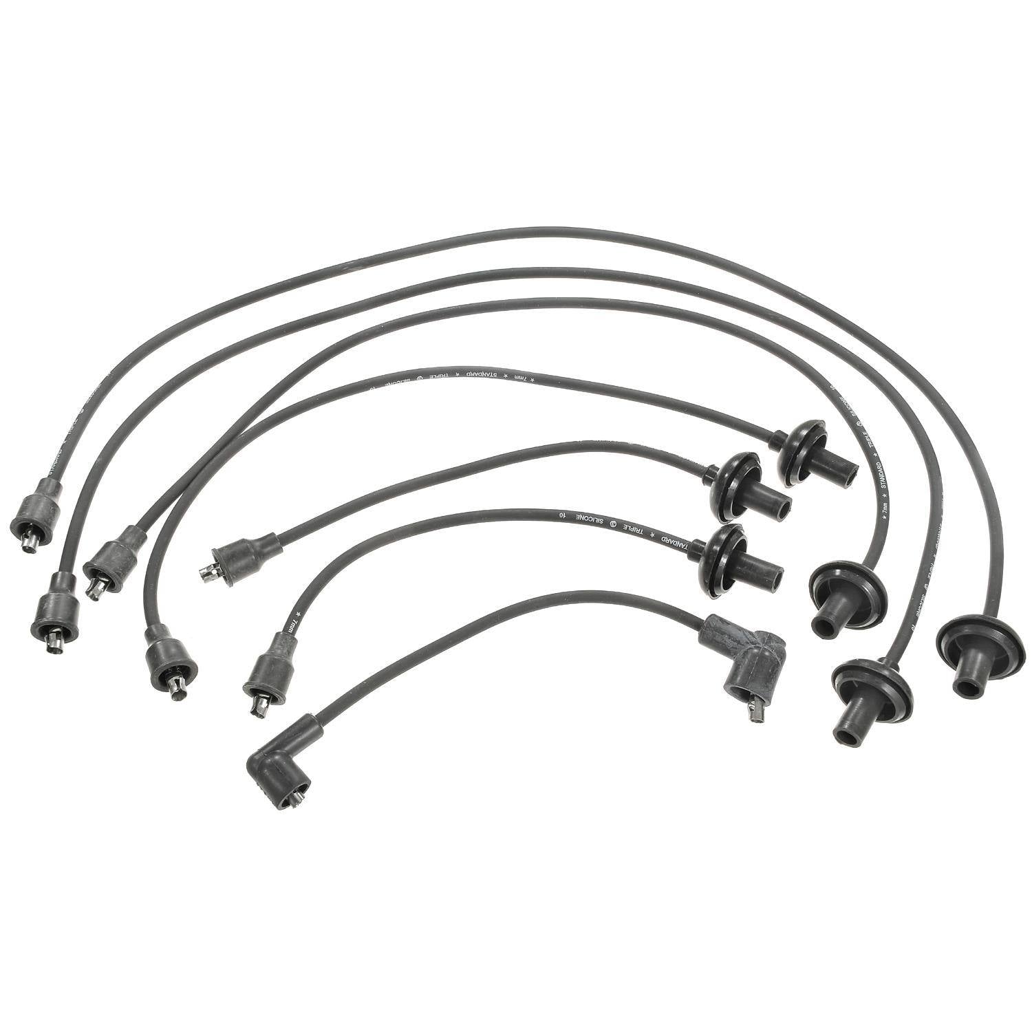 Standard Ignition Spark Plug Wire Set  top view frsport 9615