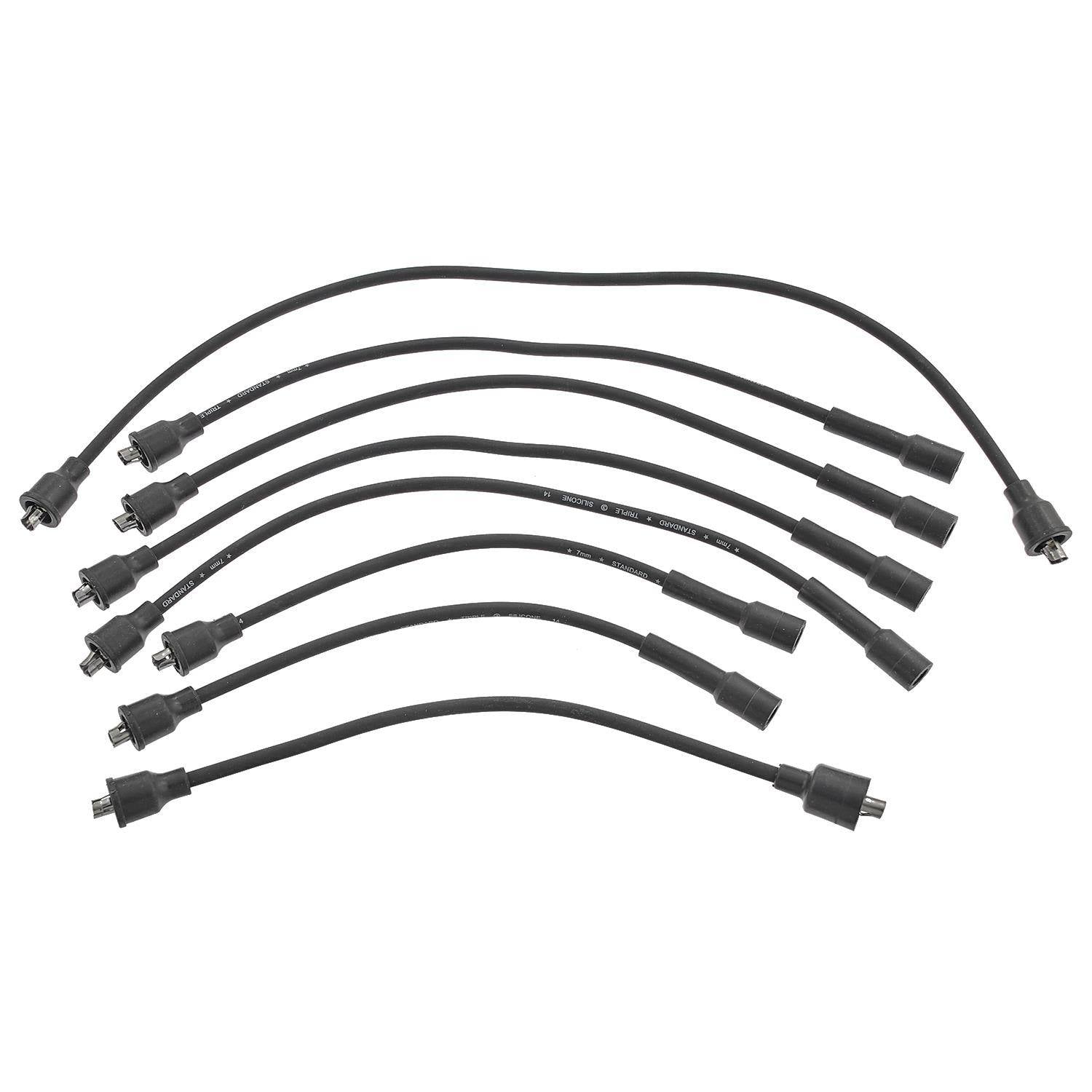 Standard Ignition Spark Plug Wire Set  top view frsport 9628