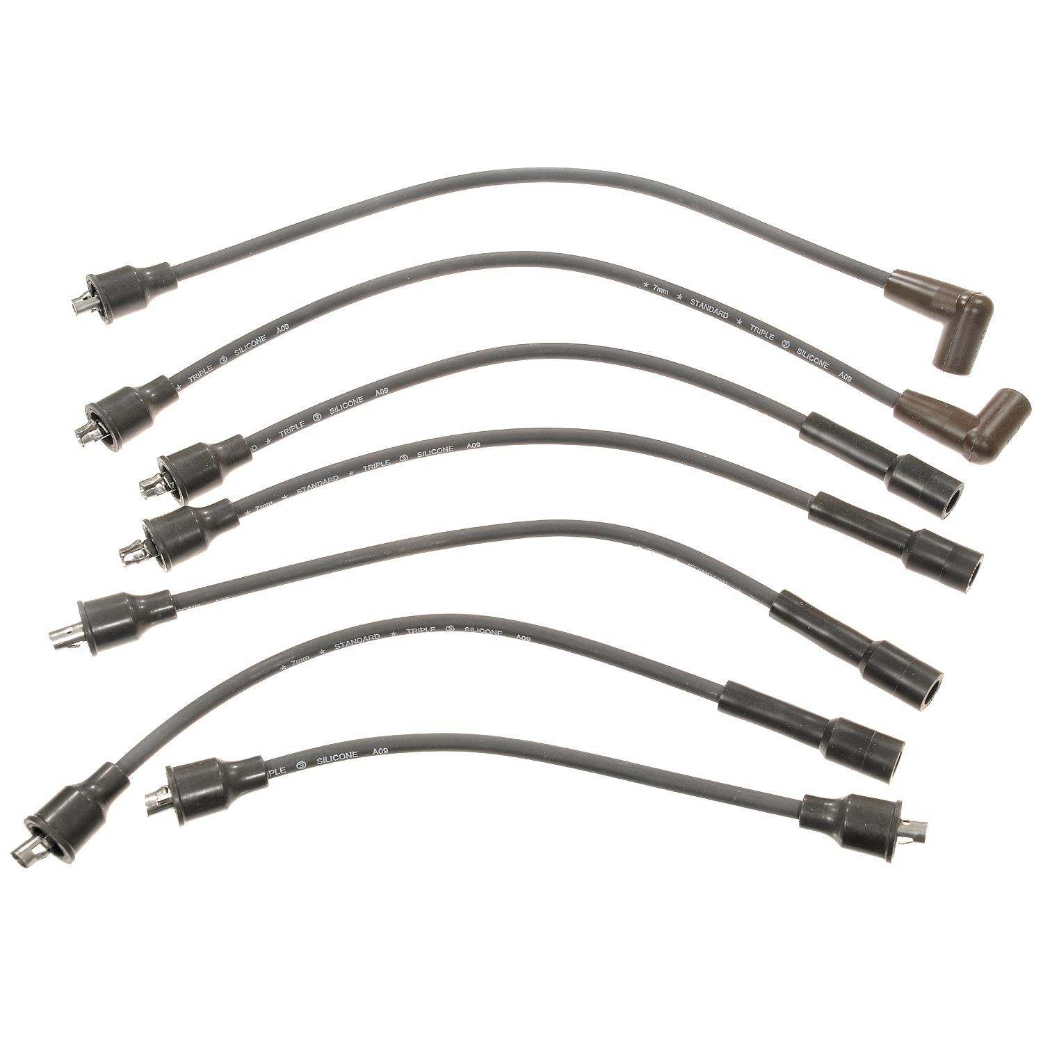 Standard Ignition Spark Plug Wire Set  top view frsport 9630