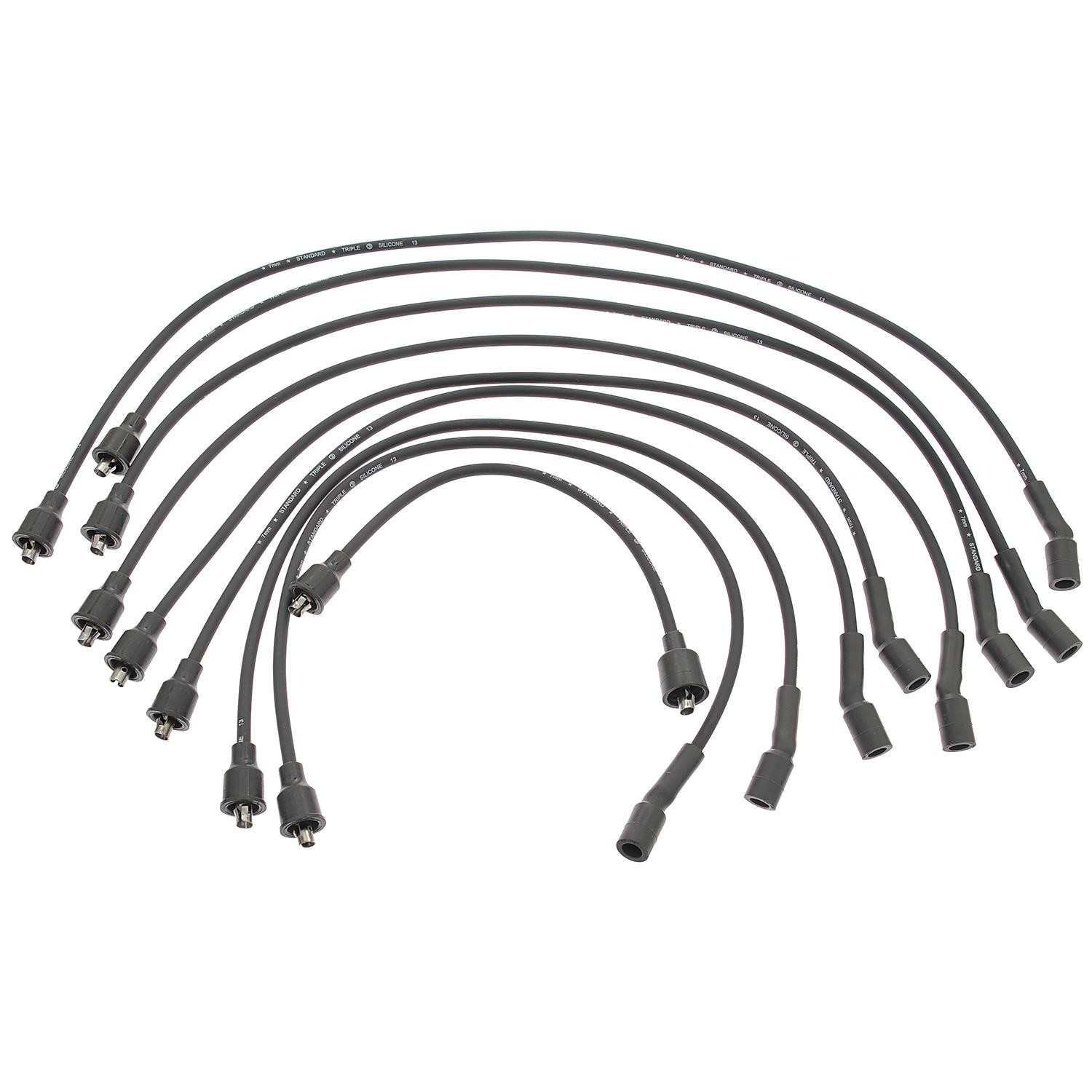 Standard Ignition Spark Plug Wire Set  top view frsport 9802