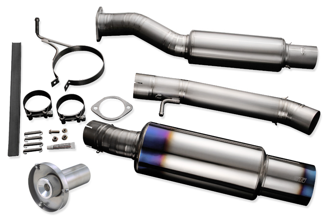 Tomei Expreme Ti Full Titanium Muffler Kit Infiniti G35 Coupe