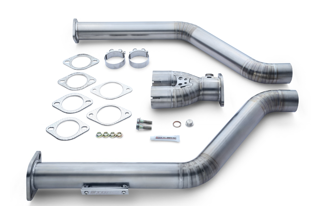 Tomei Expreme Ti Full Titanium Y-Shape Mid Pipe Kit Infiniti fits Q50 Q60 400Z TB6110-NS21A