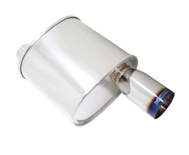 Megan Racing Universal Exhaust F-RT Muffler 2.5" Pipe 3.5" Single