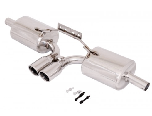 Manzo Porsche Boxster 986 / S 1997-2004 2.5L / 2.7L Stainless Steel Axleback Exhaust System TP-CBS-PB01