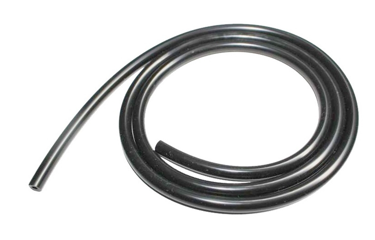 Torque Solution Silicone Vacuum Hose (Black): 5mm (3/16") ID Universal