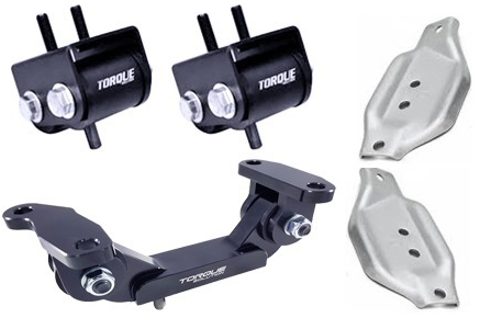 Torque Solution Engine / Transmission Mount Kit: Subaru WRX 2002-2014 / STi 2004+