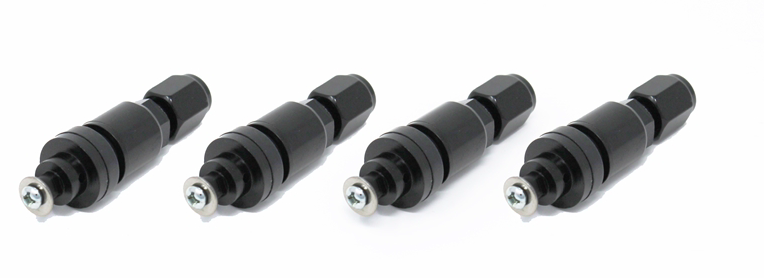 Torque Solution Billet TPMS Valve Stem (Black): Subaru / Ford