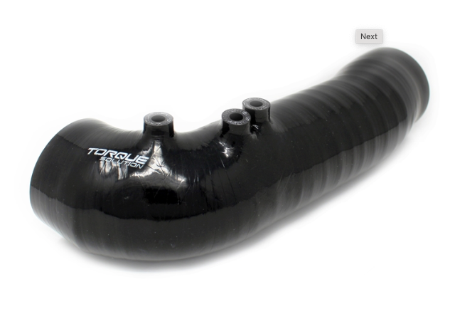 Torque Solution 3" (76mm) Turbo Inlet Hose: Subaru WRX 02-07, STI 04-20, LGT 05-2009, FXT 04-13