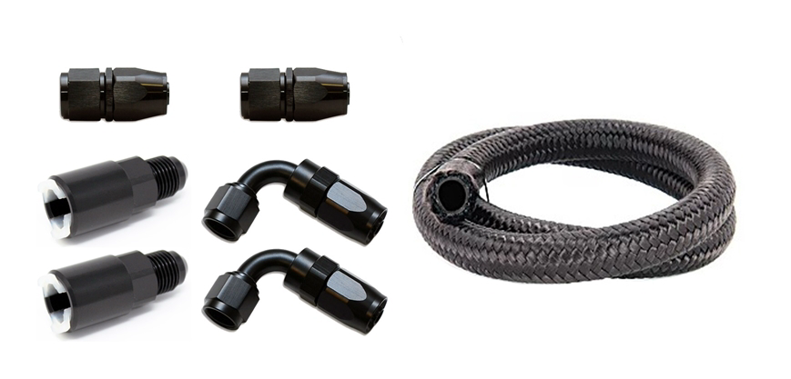 Torque Solution 02-14 Subaru WRX / 07-20 STI 6AN Flex Fuel Add-On Kit TS-SU-6FLK-FFU