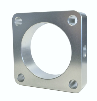 Torque Solution Throttle Body Spacer: Mitsubishi Lancer Evolution X GSR / MR 2008-2015