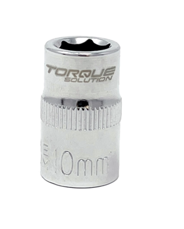 Torque Solution Socket Tool: 3/8 Drive 10mm 6 Point TS-TL-10mm