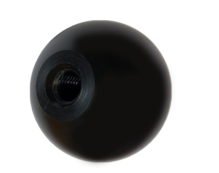 Torque Solution Delrin 50mm Round Shift Knob: Universal 10x1.25