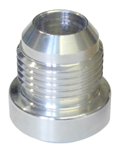 Torque Solution Weld On AN Flare Bung - Male -10AN Aluminum Universal TS-WB-10FA