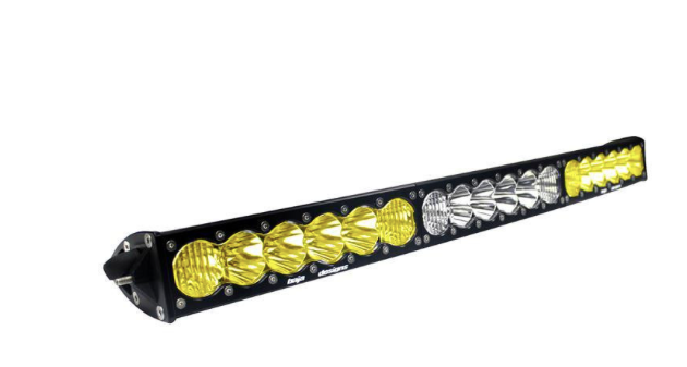 Baja Designs OnX6 Arc Dual Control LED Light Bar Driving/Combo Pattern Amber/Clear - Universal