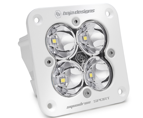 Baja Designs Squadron Sport White Flush Mount LED Auxiliary Light Pod - Universal