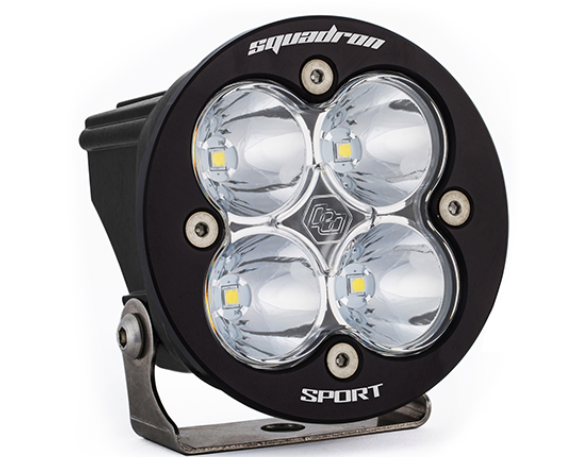 Baja Designs Squadron-R Sport Black LED Auxiliary Light Pod - Universal