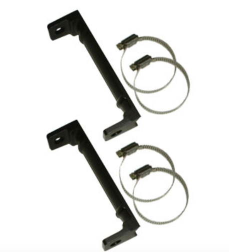 Baja Designs Motorcycle Racelight Receiver Kit w/ Rubberized Clamps For 8 Inch Race Light - Universal 600053