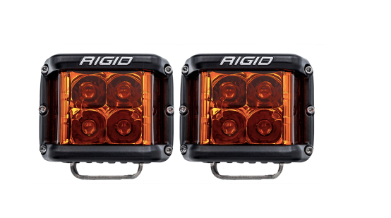 Rigid Industries D-SS Spot w/ Amber PRO Lens (Pair) 262214