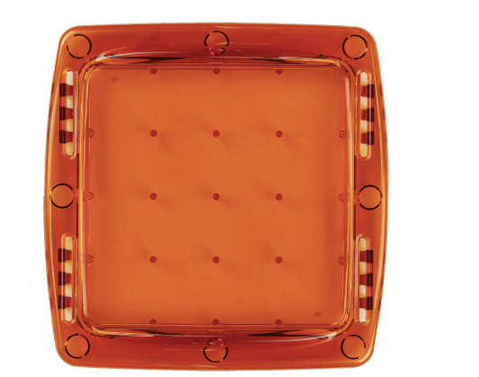 Rigid Industries Light Cover for Q-Series Amber PRO 103833