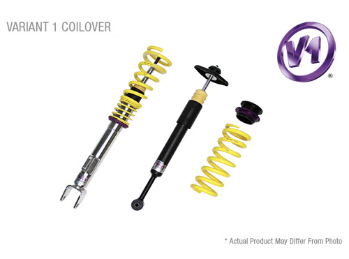 KW V1 Coilover Kit Bundle Audi A4 (B9) Sedan 2WD with electronic dampers 102100AW