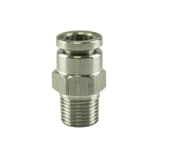 Turbosmart Pushloc Fitting Stainless Steel – 1/8″ NPT To 1/4″