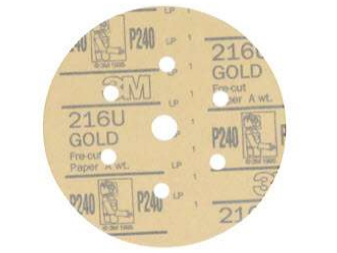 3M Hook-it Gold Disc 3in