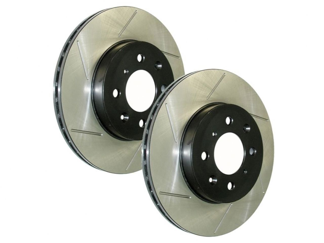 StopTech Sport Axle Pack Slotted Rotor; Front