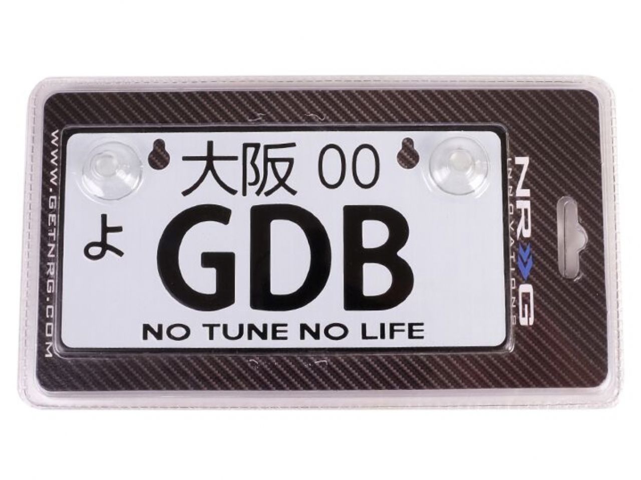 NRG License Plate Frames MP-001-GDB Item Image