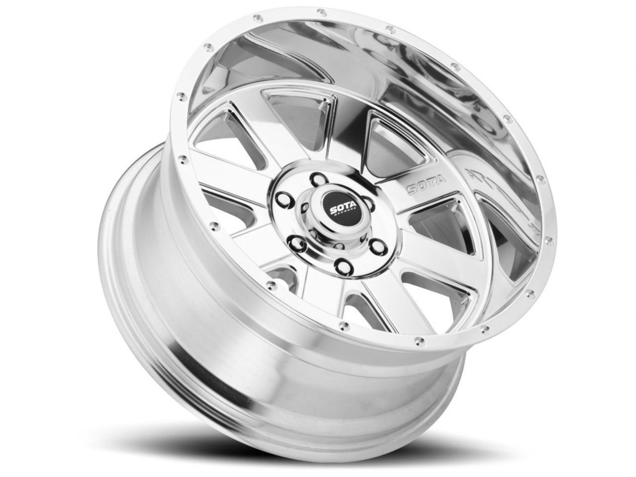 SOTA Polished A.W.O.L. 20x10 6x5.5 -25mm (Polished Aluminum)