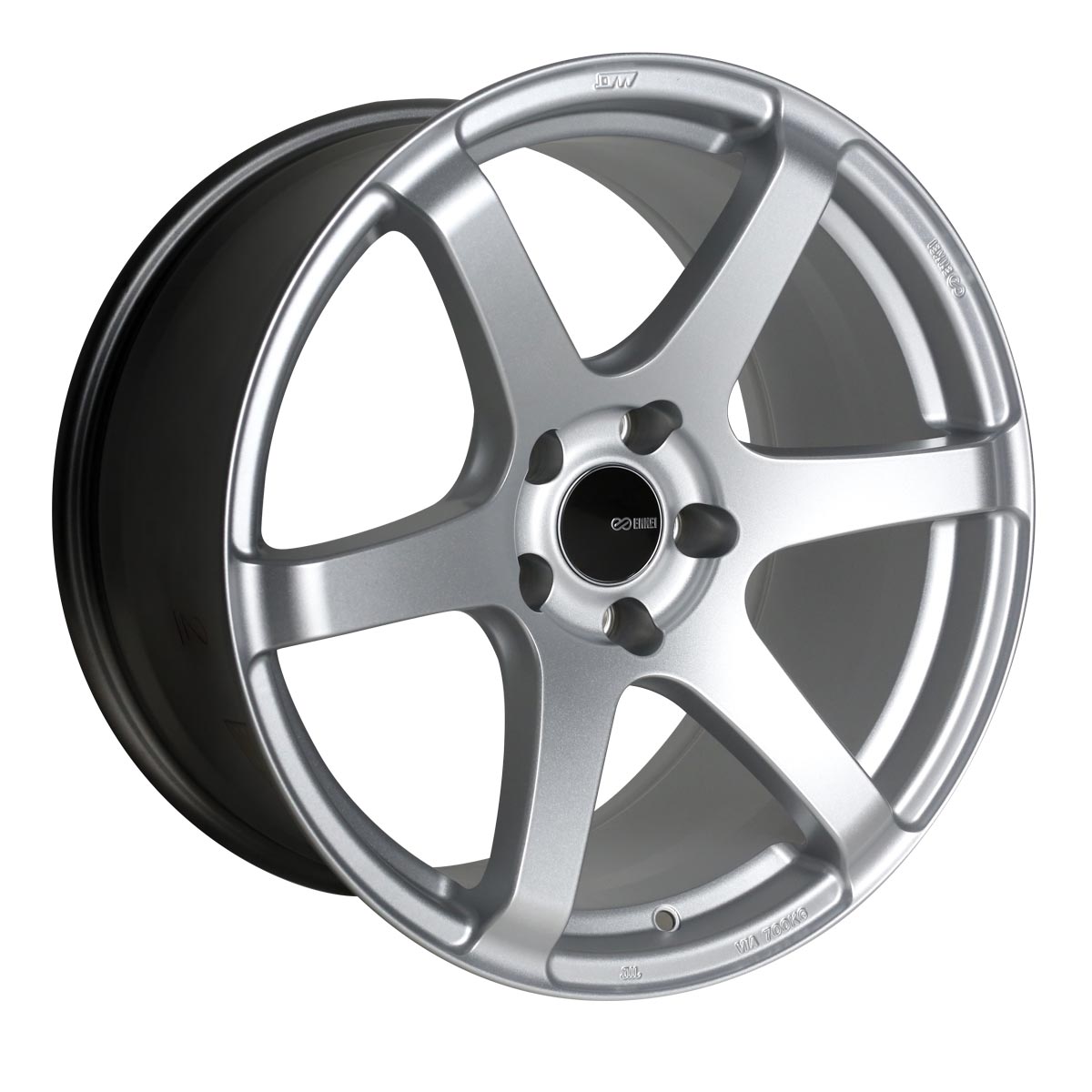 Enkei T6S Wheel Silver 17x8 +45 5x112 485-780-4445SP