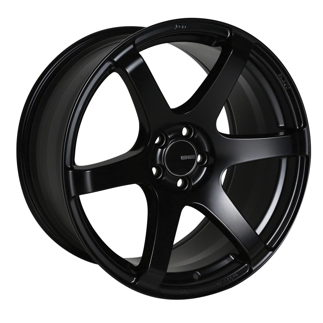 Enkei T6S Wheel Black 17x8 +35 5x114.3 485-780-6535BK