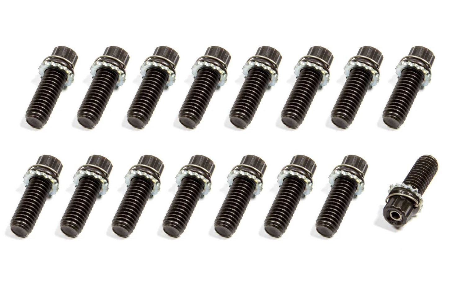 Taylor/Vertex Vibe-Lock Blk Oxide Bolt Kit 3/8-16 x 1 16pk TAY310008