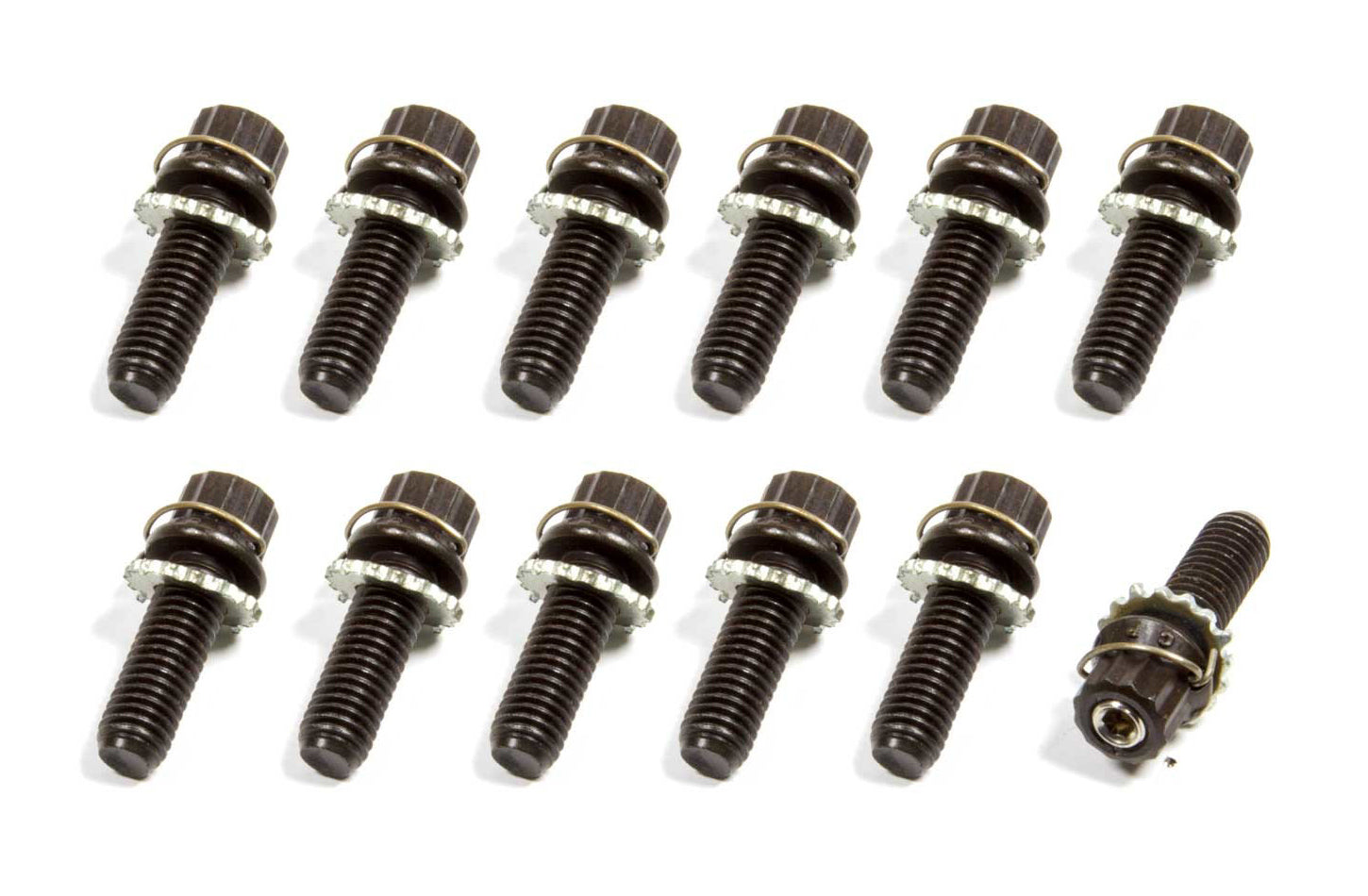 Taylor/Vertex Vibe-Lock Blk Oxide Bolt Kit 8mm-1.25 x 25mm 12pk TAY310068