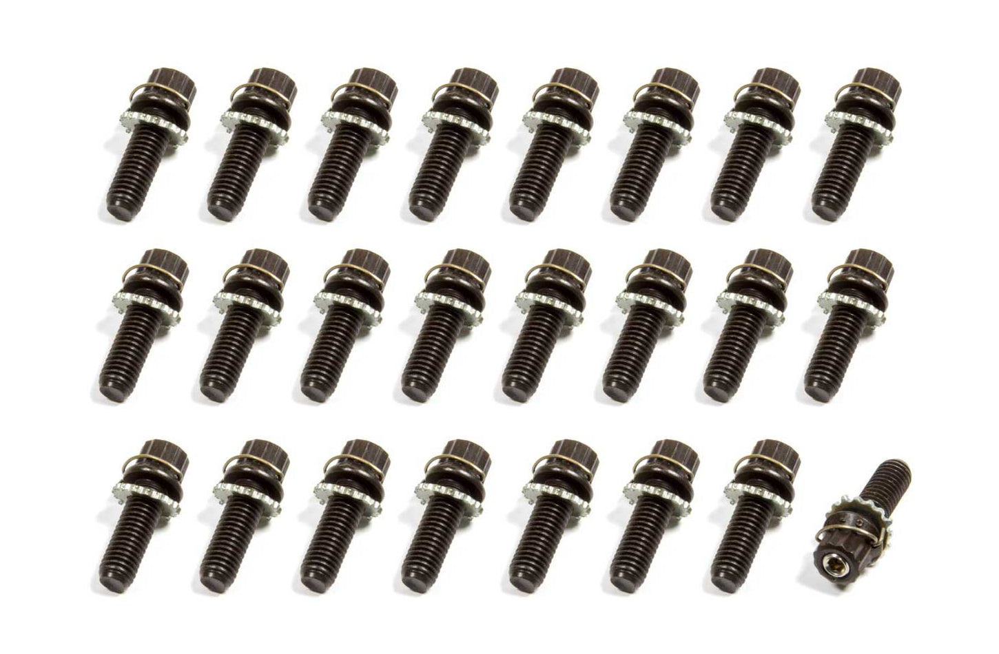 Taylor/Vertex Vibe-Lock Blk Oxide Bolt Kit 8mm-1.25 x 25mm 16pk TAY310070