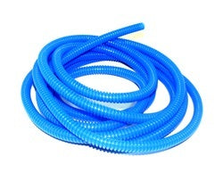 Taylor/Vertex Convoluted Tubing 1/4in x 10' Blue TAY38260