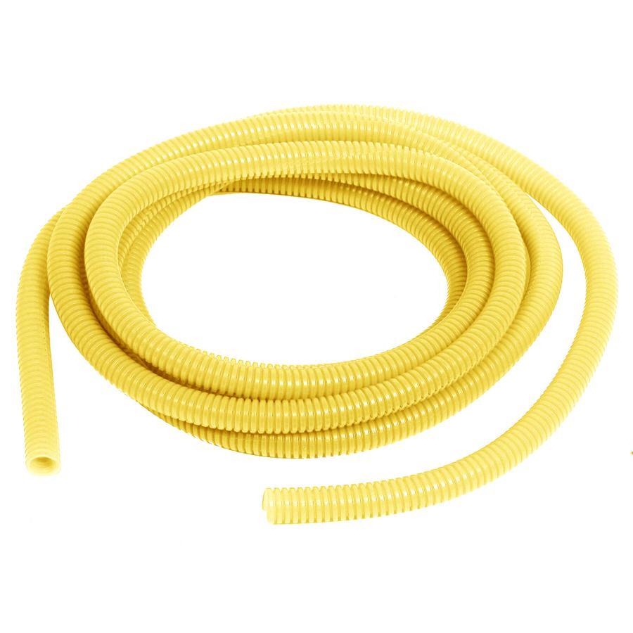 Taylor/Vertex Convoluted Tubing 1/2in x 25' Yellow TAY38503
