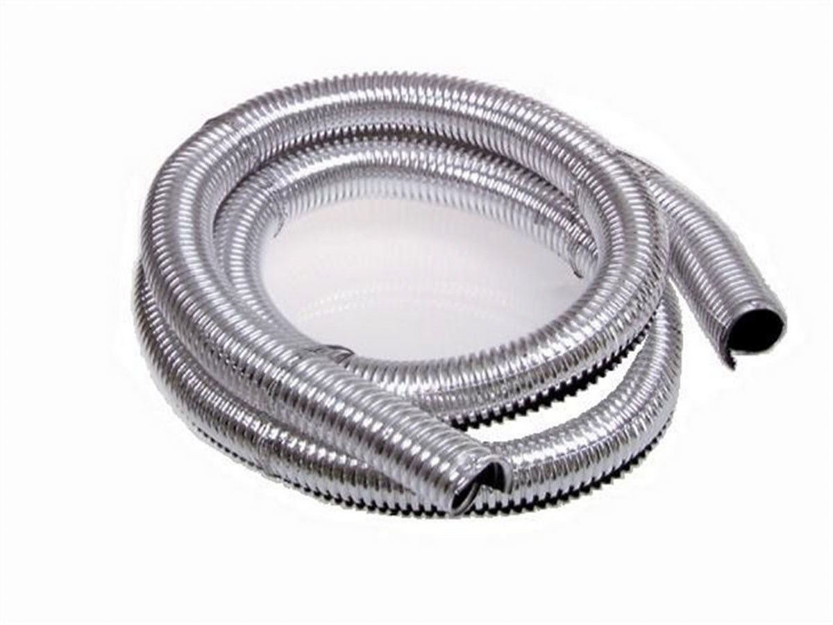 Taylor/Vertex Convoluted Tubing 3/4in x 41in Chrome TAY39004