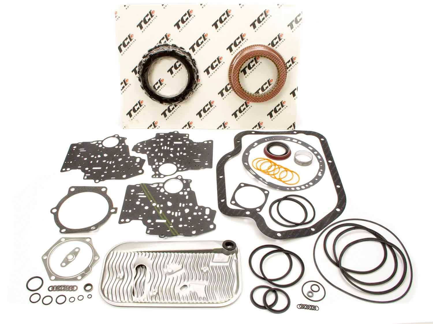 TCI Auto GM TH400 Master Racing Trans. Overhaul Kit TCI259015