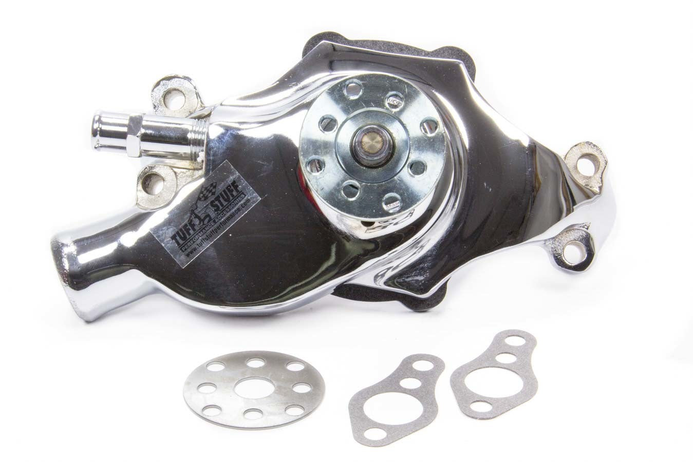 Tuff-Stuff 55-71 SBC Water Pump Short Chrome TFS1354NAS