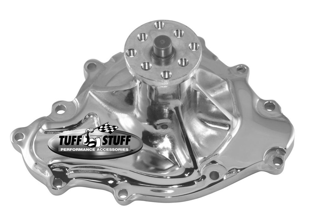 Tuff-Stuff Pontiac Water Pump 11 Bolts Chrome TFS1475NA