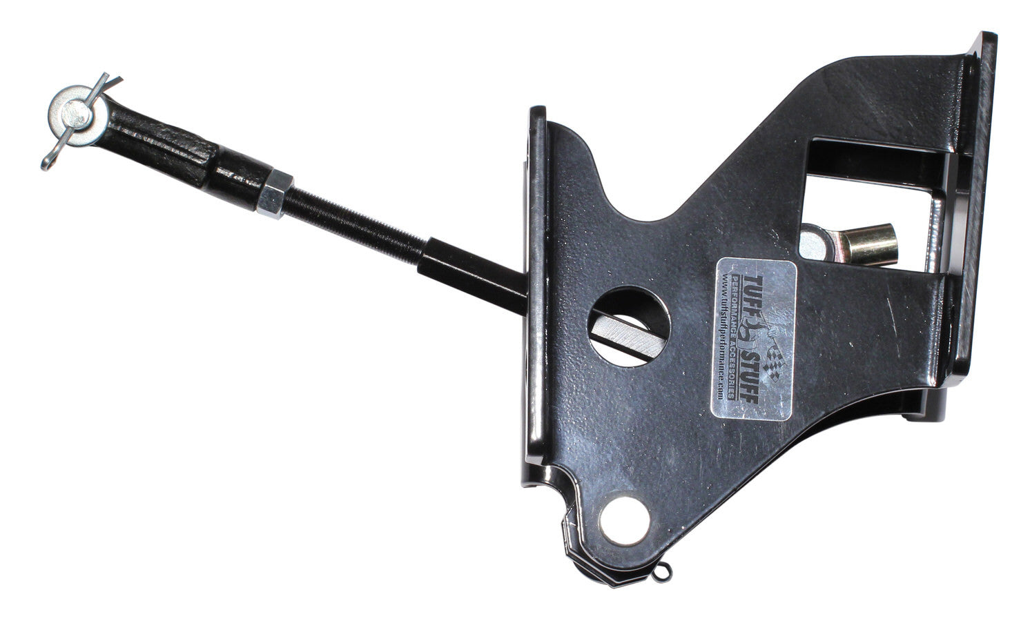 Tuff-Stuff 60-72 Chevy P/U Bracket w/Pedal Rod Black TFS4653B