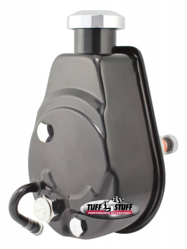 Tuff-Stuff GM Power Steering Pump Keyed shaft black TFS6171B