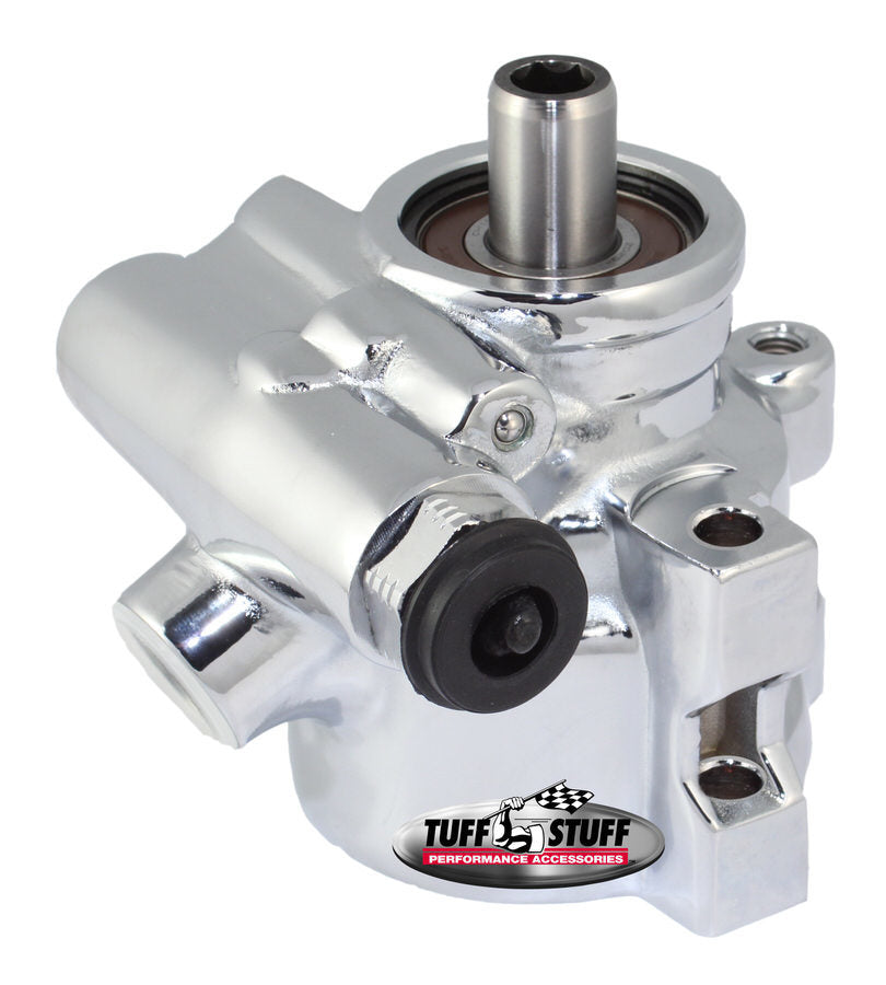 Tuff-Stuff Type II Power Steering Pump Chrome GM Pressure TFS6175ALD-7