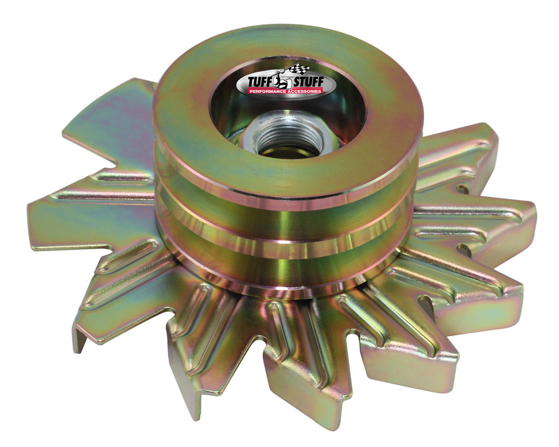 Tuff-Stuff Alternator Gold Zinc Fan And Pulley Combo TFS7600BD